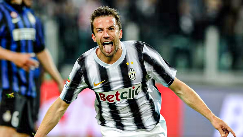 Alessandro Del Piero trong màu áo Juventus