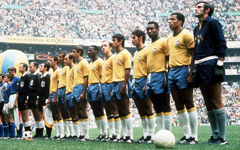 Brazil đến với World Cup 1970 với phong cách của kẻ hủy diệt