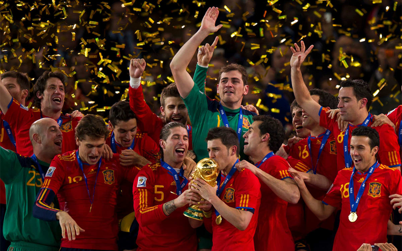 Tây Ban Nha vô địch World Cup năm 2010