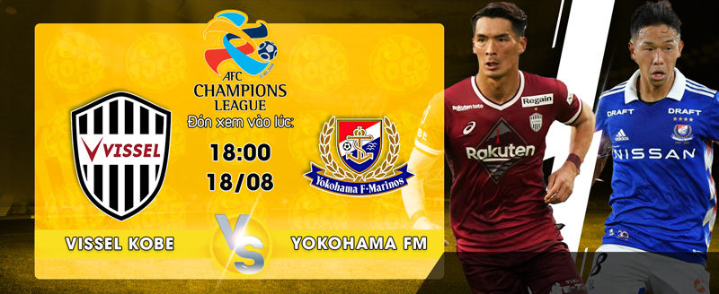 Lịch thi đấu Vissel Kobe vs Yokohama F Marinos - socolive 