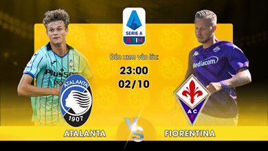 Link Xem Trực Tiếp Atalanta vs Fiorentina 23h00 Ngày 02/10/2022