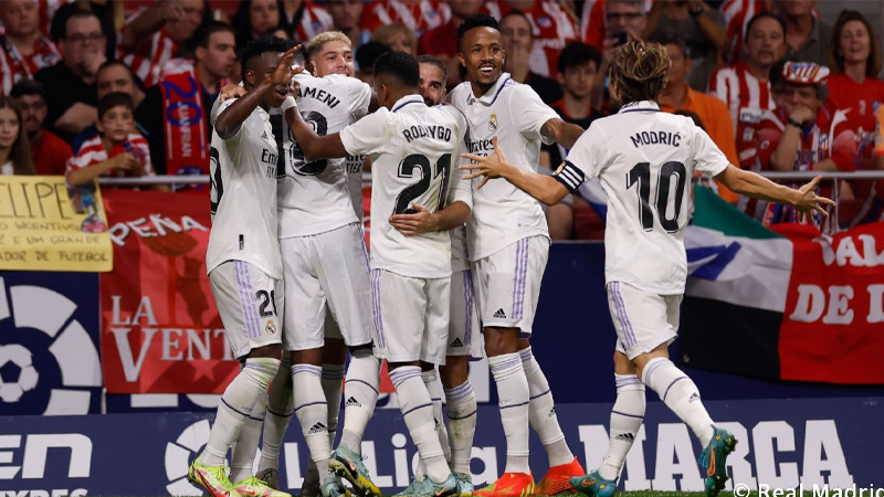 Real Madrid xuất sắc giành chiến thắng 2-1 trước Atletico Madrid