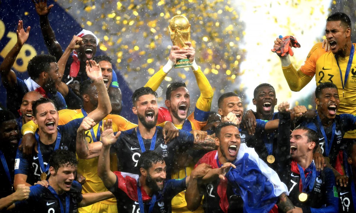 Đội tuyển Pháp với 2 lần nhận giải vô địch