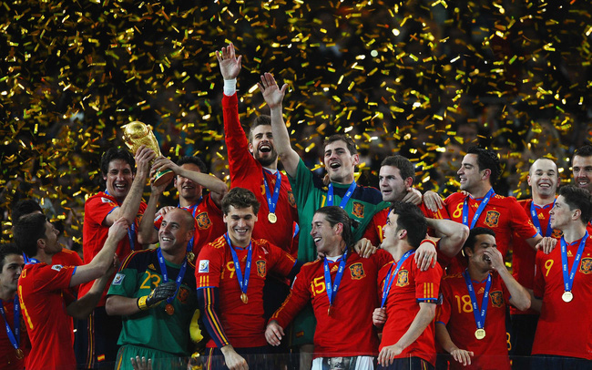 Đội  tuyển Tây Ban Nha có 16 lần tham dự World Cup