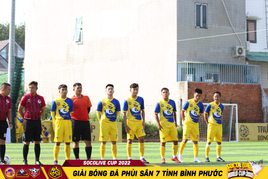 Đội hình ra sân của Ba Ngọt FC tại Giải Bóng đá phủi Bình Phước Socolive Cup 2022