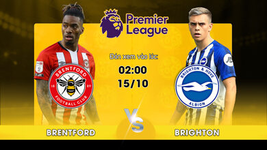 Link Xem Trực Tiếp Brentford vs Brighton 02h00 ngày 15/10