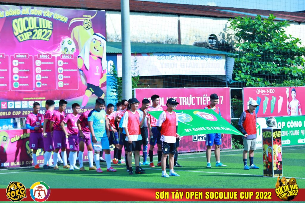 Quang Nhãn 4-4 Tóc tại Vòng 3 Giải Bóng đá Sân 7 Sơn Tây Open Socolive Cup 2022