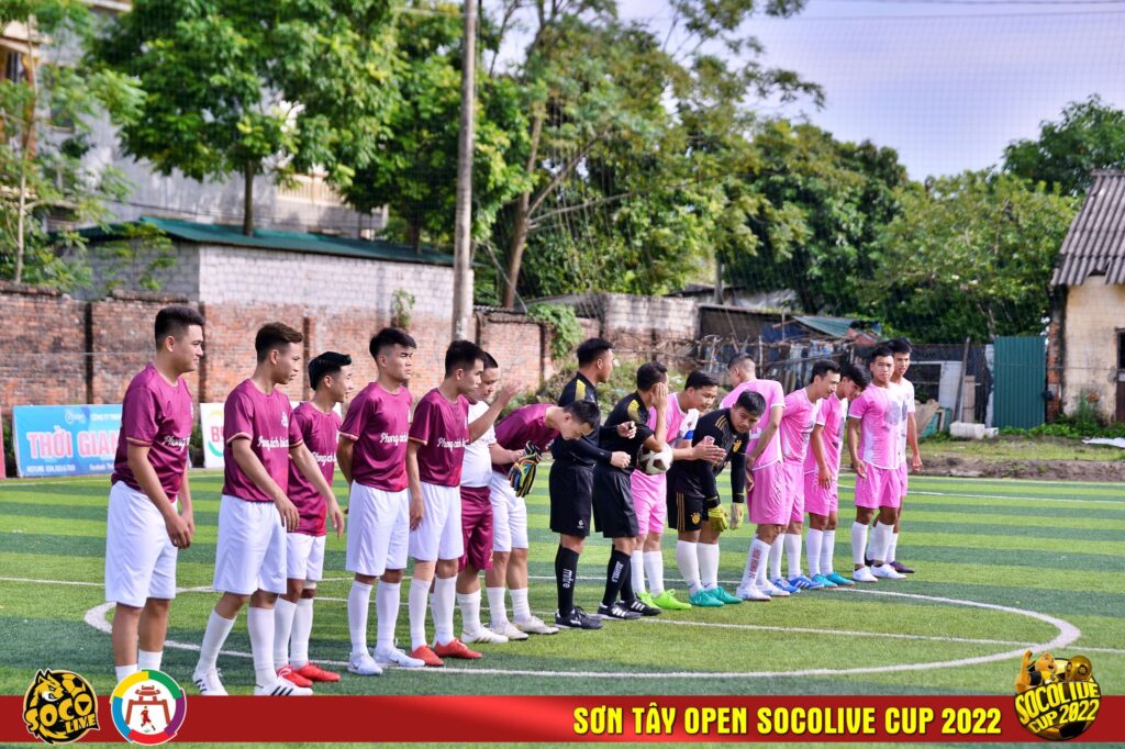 Hoa Hồng FC 2-3 Bia Bỉ FC vòng 3 Giải Bóng Đá Sân 7 Sơn Tây Open Socolive Cup 