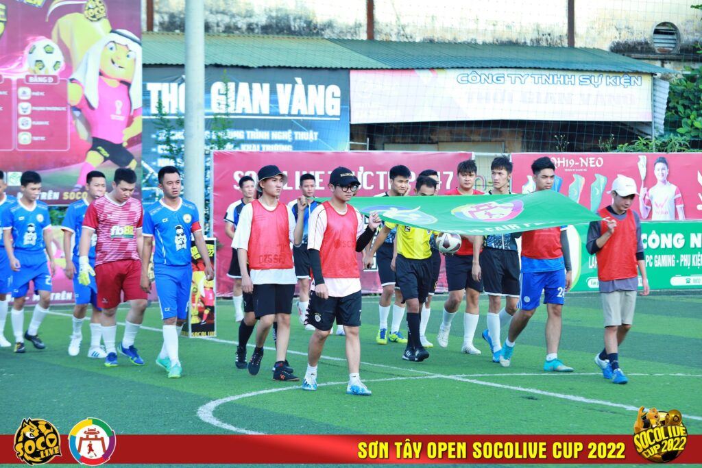 Phê FC 0-1 T&T FC tại Vòng 3 Giải bóng đá sân 7 Sơn Tây Open Socolive Cup 
