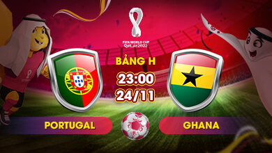 Link Xem Trực Tiếp Bồ Đào Nha vs Ghana 23h00 ngày 24/11