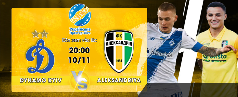 Link Xem Trực Tiếp Dynamo Kyiv vs PFK Aleksandriya 20h00 ngày 10/11 - socolive 