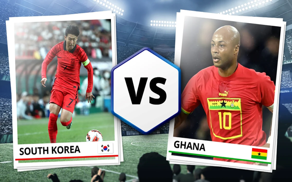 Hàn Quốc với Ghana, đội bóng nào giành được chiến thắng 