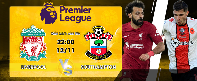 Link Xem Trực Tiếp Liverpool vs Southampton 22h00 ngày 12/11 - socolive 