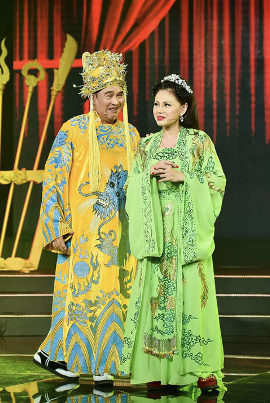 Lê Giang và chồng cũ Duy Phương tái hợp trên sân khấu