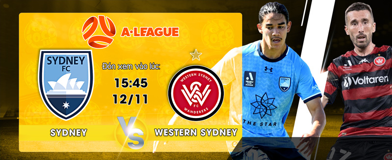 Link Xem Trực Tiếp Sydney FC vs Western Sydney Wanderers 15h45 ngày 12/11 - socolive 