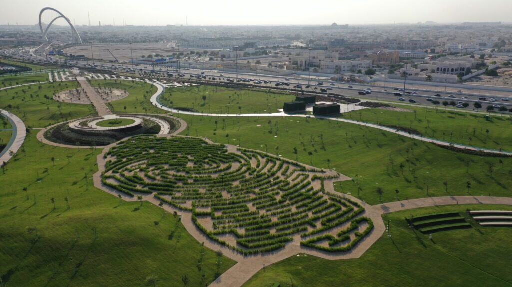 công viên khủng nhất thế giới ở qatar