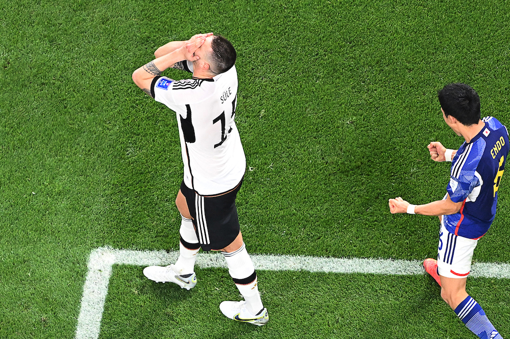 Sự thất vọng của tuyển Đức sau trận thua Tây Ban Nha World Cup 2022 
