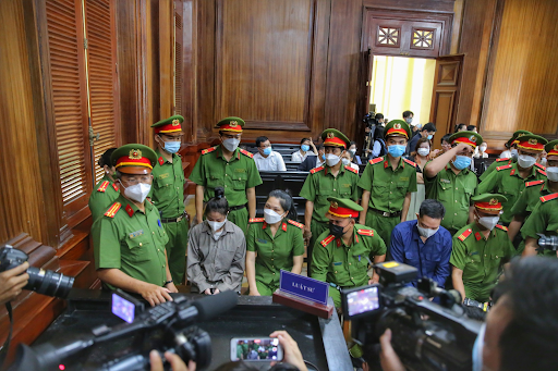Nguyễn Võ Quỳnh Trang và Nguyễn Kim Trung Thái tiếp tục bị xét xử