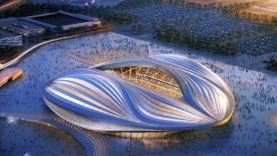 Sân vận động hoành tráng được xây dựng tại Qatar
