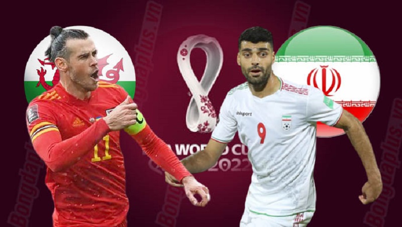 Xứ Wales & Iran tại World Cup 2022 vào lúc 17 giờ 00 ngày 25/11/2022
