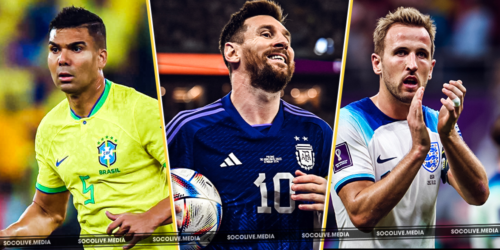 World Cup 2022: Cú shock của Argentina, Bỉ, Brazil, Anh?