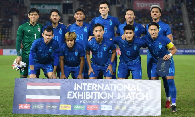 Thái Lan thiếu nhiều trụ cột thi đấu chính thức tại AFF Cup 2022