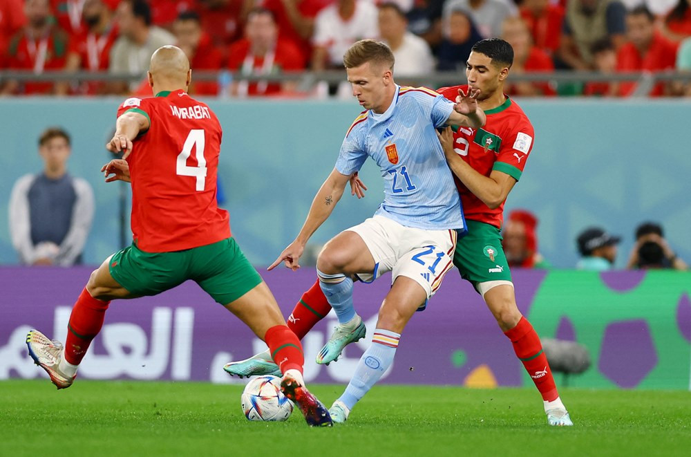 Morocco bị đánh giá đội bóng yếu thế hơn so với đối phương
