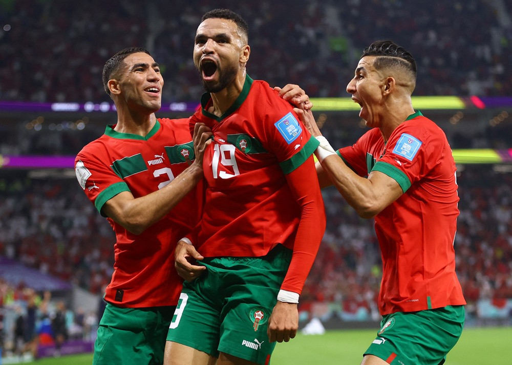 Bàn thắng duy nhất của trận đấu giữa Bồ Đào Nha và Maroc