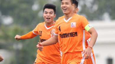 Cầu thủ Lương Duy Cương ghi bàn đem chiến thắng về cho U21 Đà Nẵng - đội bóng sông Hàn mở tỷ số