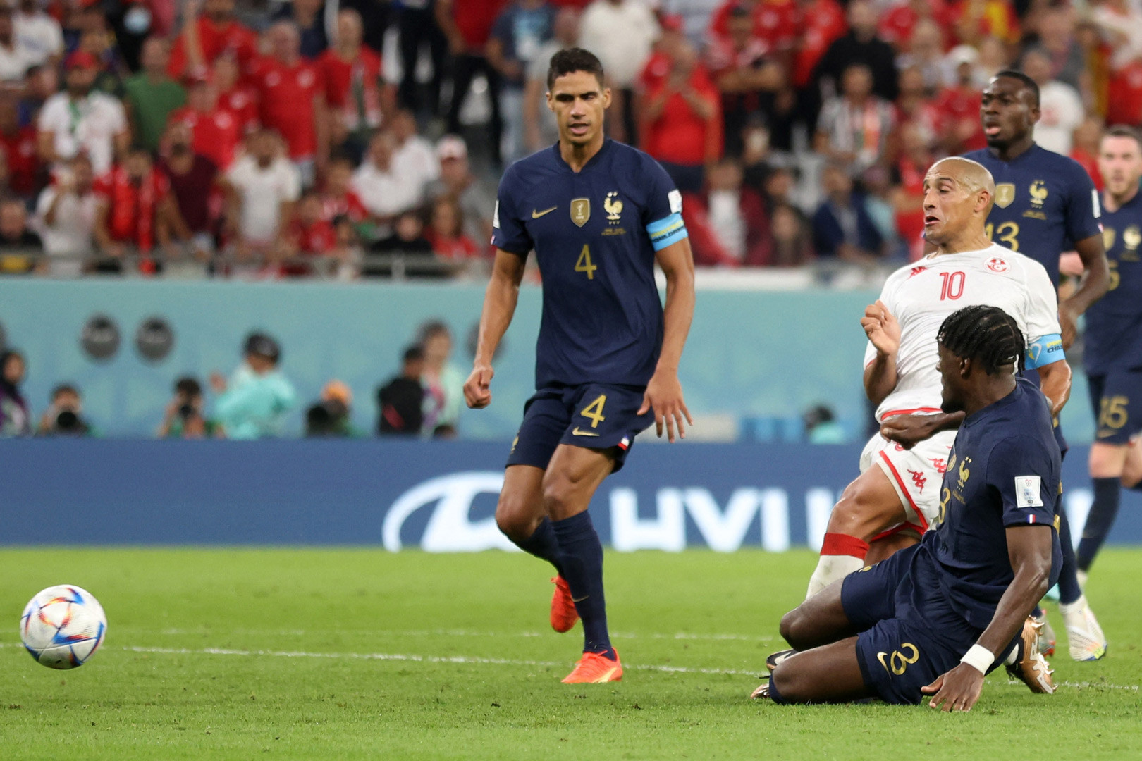 Tunisia đang cho thấy mình không phải là đối thủ dễ chơi trước Pháp