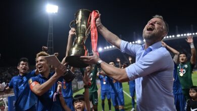 HLV Polking cùng đội tuyển Thái Lan lên ngôi vị cao nhất tại AFF Cup 2022