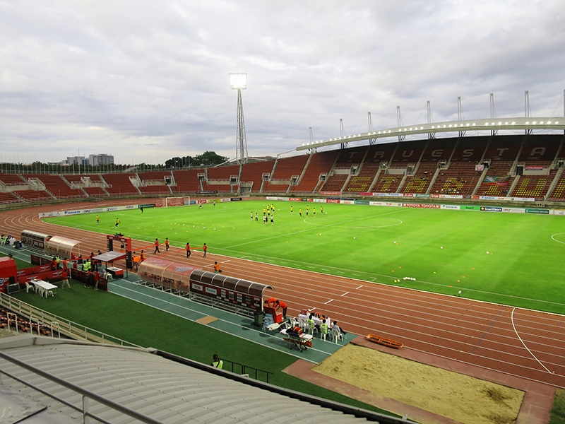 Sân Thammasat - nơi tổ chức trận chung kết lượt về giữa Thái Lan và Việt Nam