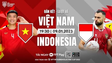 Kết quả bán kết lượt về Việt Nam - Indonesia diễn ra lúc 19h30 tối 9/1 tại sân Mỹ Đình