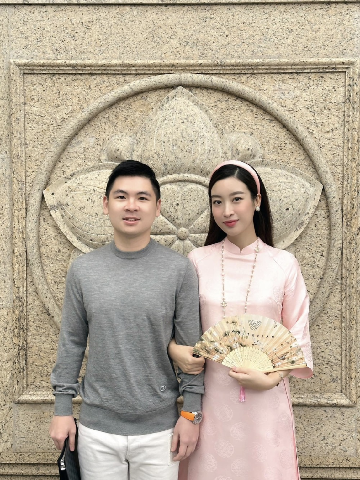Hoa hậu Đỗ Mỹ Linh cùng chồng thiếu gia Đỗ Vinh Quang