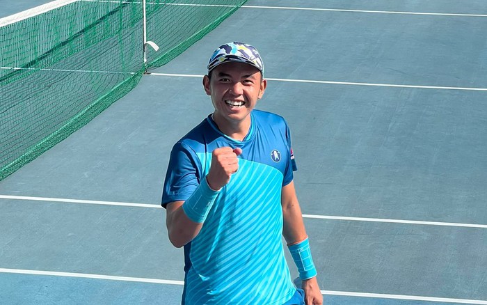 Tay vợt Lý Hoàng Nam từng đồng hành với Nagal ở giải Wimbledon