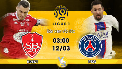 Link xem trực tiếp Stade Brestois vs PSG 03h00 ngày 12/03
