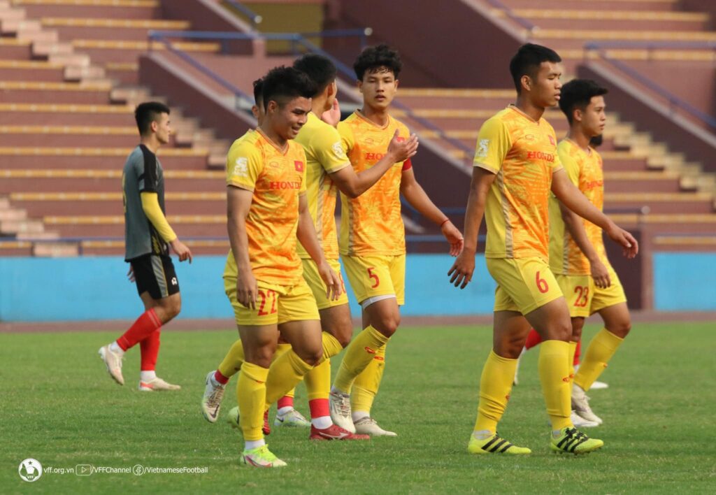 Kết quả trận giao hữu của U23 Việt Nam trước CLB Phú Thọ