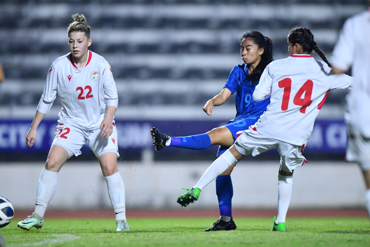 U20 nữ Thái Lan không thể ghi một bàn thắng nào 