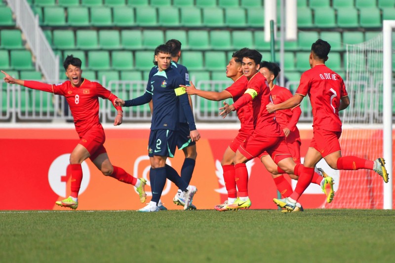 U20 Việt Nam có khởi đầu thuận lợi sau khi thắng Australia 1-0