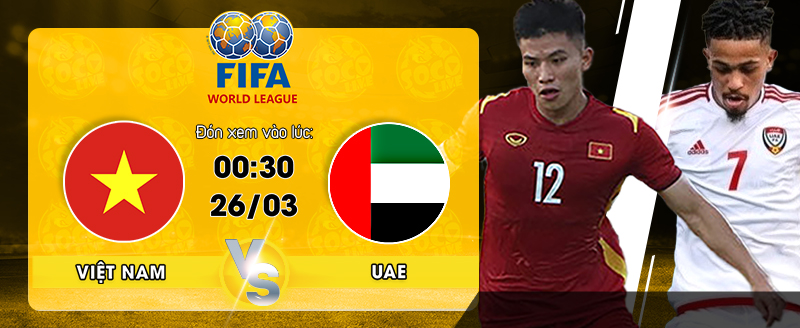 Link xem trực tiếp U23 Việt Nam vs U23 UAE 00h30 ngày 26/03