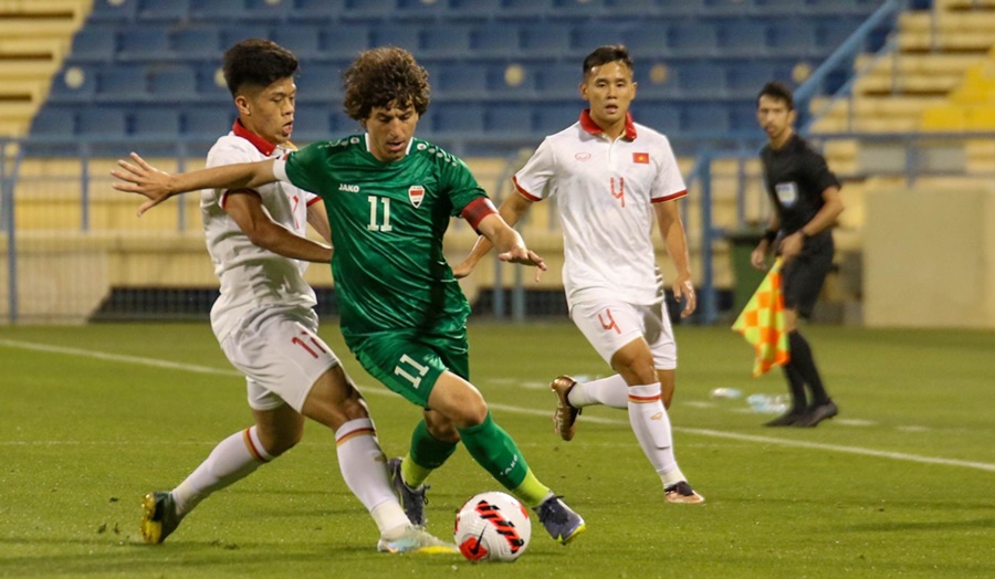 Trận gặp U23 Iraq Việt Nam gặp bất lợi chơi thiếu người