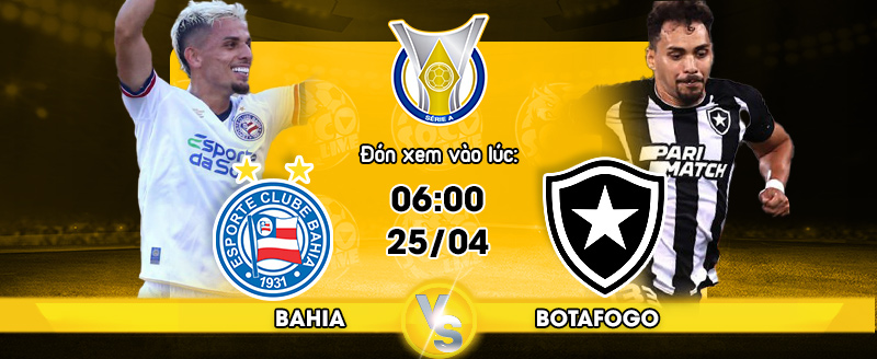 Link xem trực tiếp Bahia vs Botafogo