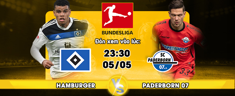 Link xem trực tiếp Hamburger vs Paderborn 07