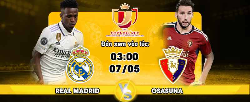 Link xem trực tiếp Real Madrid vs Osasuna