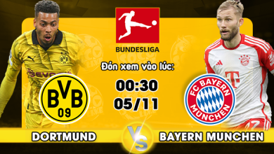 Link xem trực tiếp Borussia Dortmund vs Bayern Munich