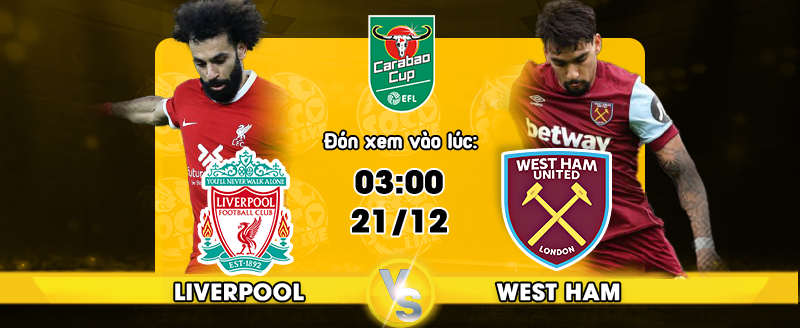 Link xem trực tiếp Liverpool vs West Ham United