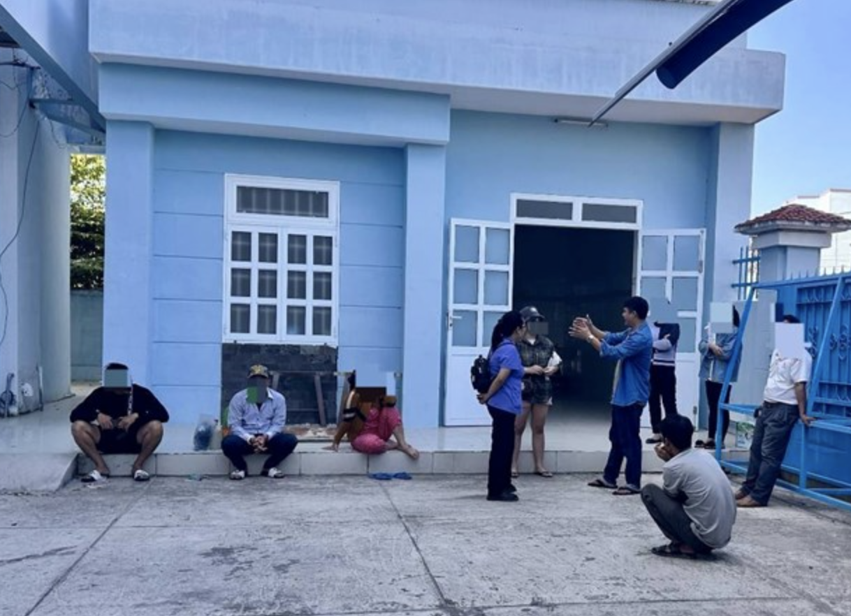 Thi thể nạn nhân được chuyển về về Trung tâm Giám định y khoa - pháp y tỉnh Bình Thuận