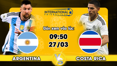 Link xem trực tiếp Argentina vs Costa Rica