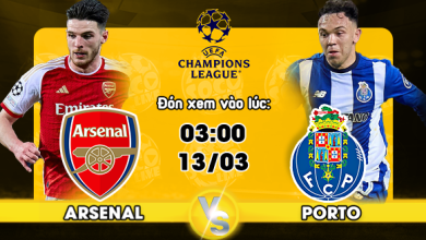 Link xem trực tiếp Arsenal vs FC Porto