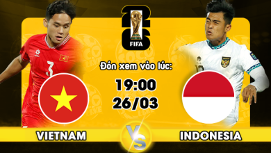 Link xem trực tiếp Việt Nam vs Indonesia